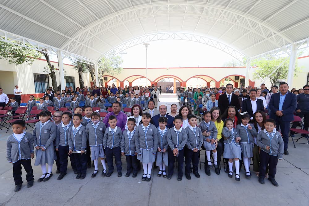 SEPH invierte más de 5 millones de pesos en infraestructura para escuela primaria de Pachuca