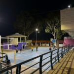 Iluminan espacios de esparcimiento en San Bartolo y Parque de Poblamiento