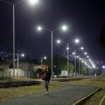 Pachuca ilumina segunda etapa de ciclovía