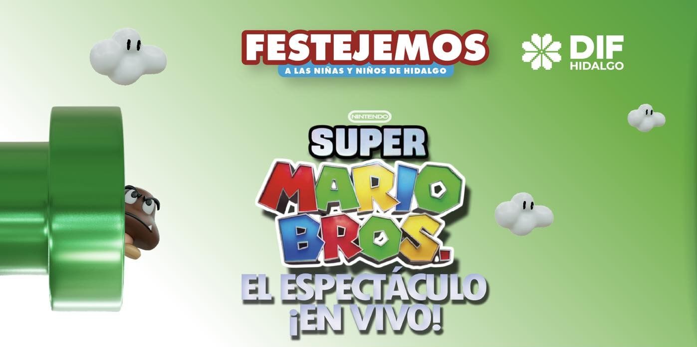 Festejarán a niños de Hidalgo con show de Mario Bros y más