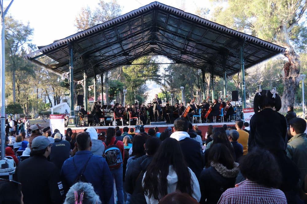 El universo musical brilló en el Parque Hidalgo con Filarmónica Estelar
