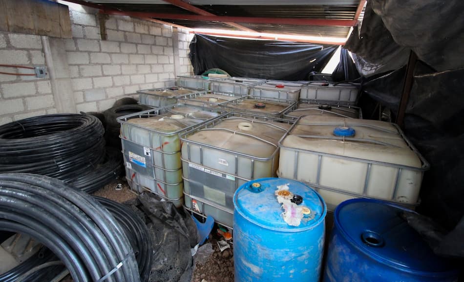 Decomisan más de 34 mil litros de combustible en Tepeapulco