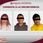 Detienen en Ixmiquilpan a agresores de autobús en Pachuca