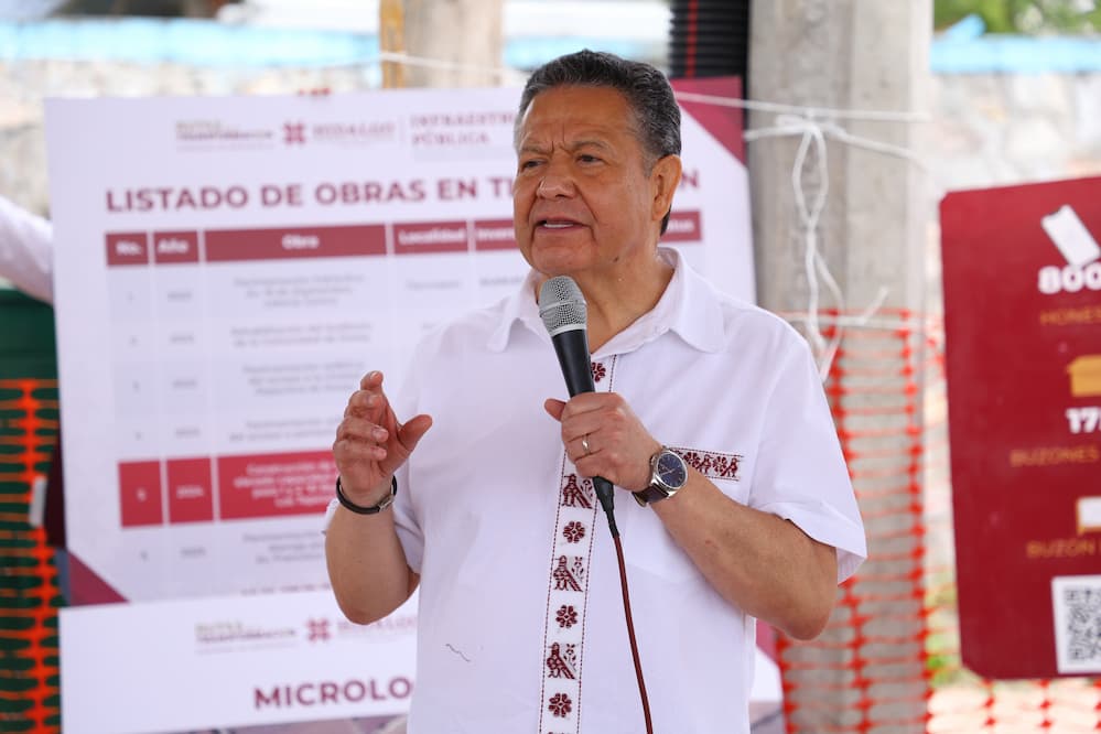 Gobierno de Hidalgo refuerza obra pública y participación ciudadana