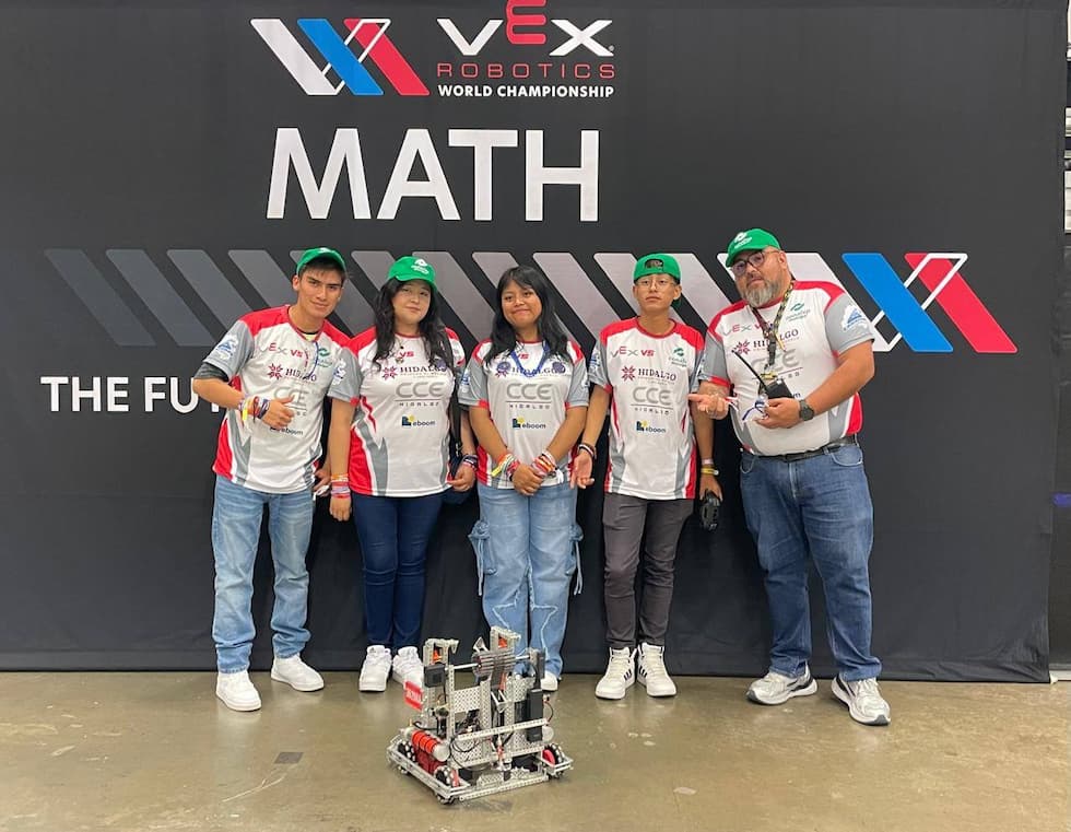 Hidalguenses participan en campeonato mundial VEX Robotics World Championship 2025