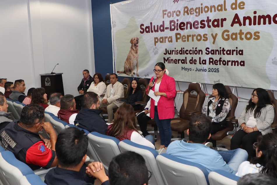 Presentan avances en bienestar animal de la Jurisdicción Sanitaria No. 5