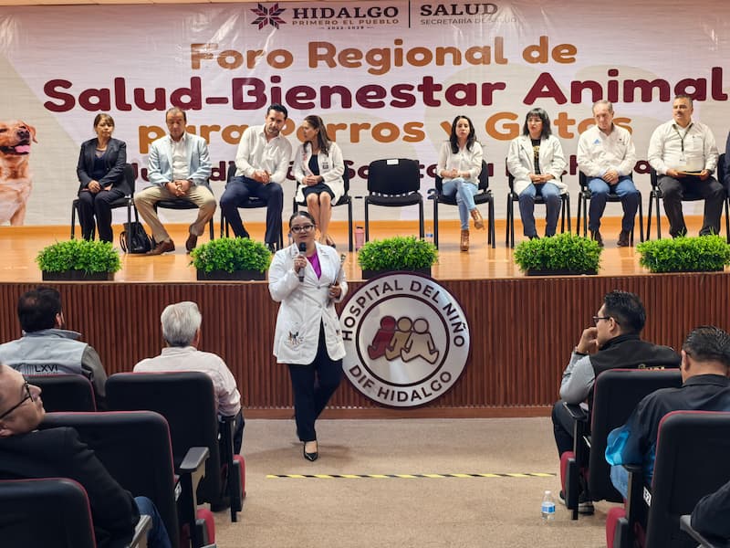 Realizan en Hidalgo Primer Foro Regional de Bienestar Animal