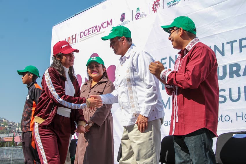 Natividad Castrejón inauguró el Encuentro Estatal Deportivo y Cultural de la Educación Media Superior 2025