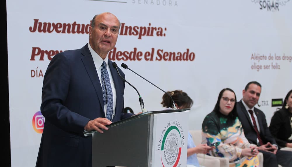 Natividad Castrejón participó en evento “Juventud que inspira: prevención desde el Senado”