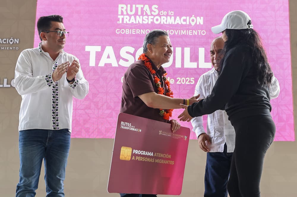 Rutas de la Transformación benefician a Tasquillo con 62.6 millones de pesos