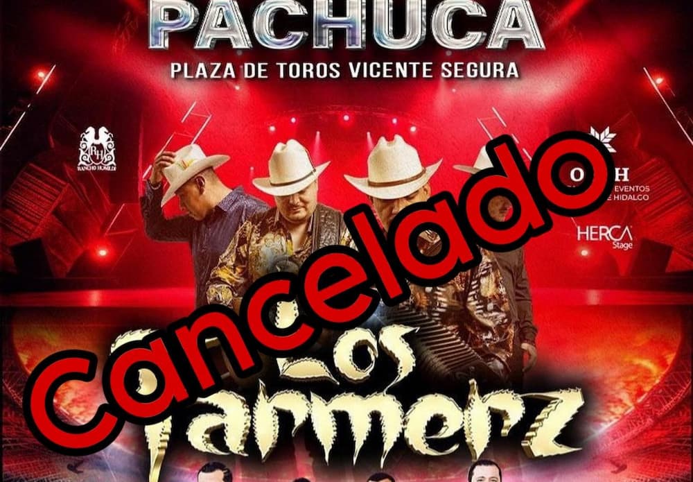 Cancelan concierto de Los Farmerz en Pachuca por incumplimiento