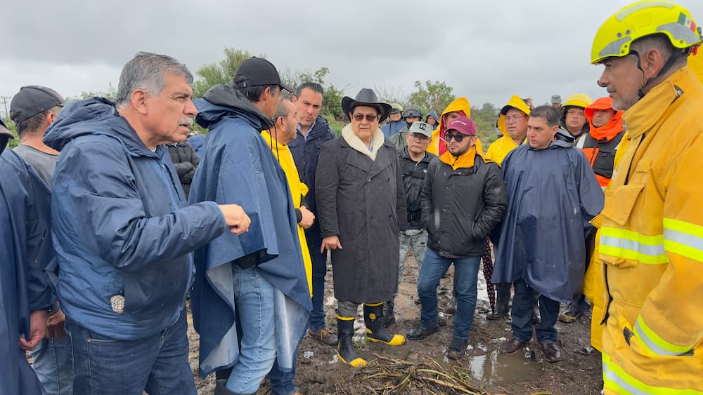 Supervisan acciones preventivas y de atención ante lluvias, en Los Tuzos