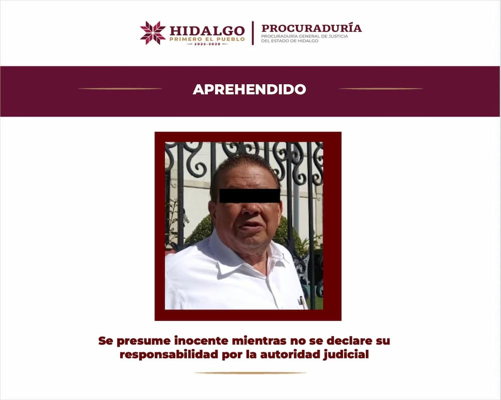 Por presunto abuso sexual, detienen a líder de trabajadores de Pachuca