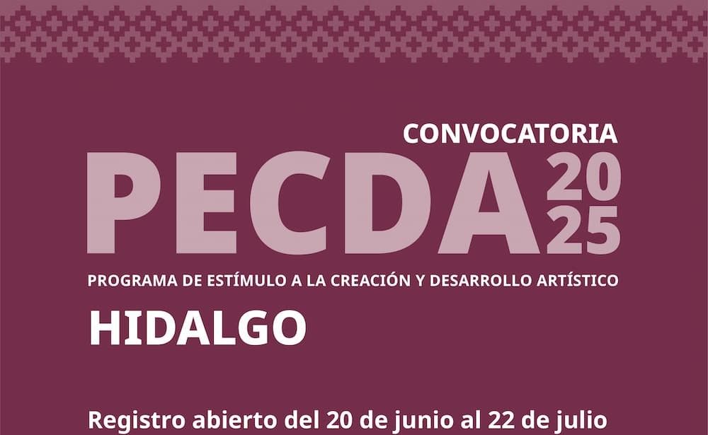 ¡Atención artistas! Publican la convocatoria PECDA 2025