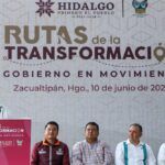Rutas de la Transformación llevan educación e infraestructura a la sierra hidalguense