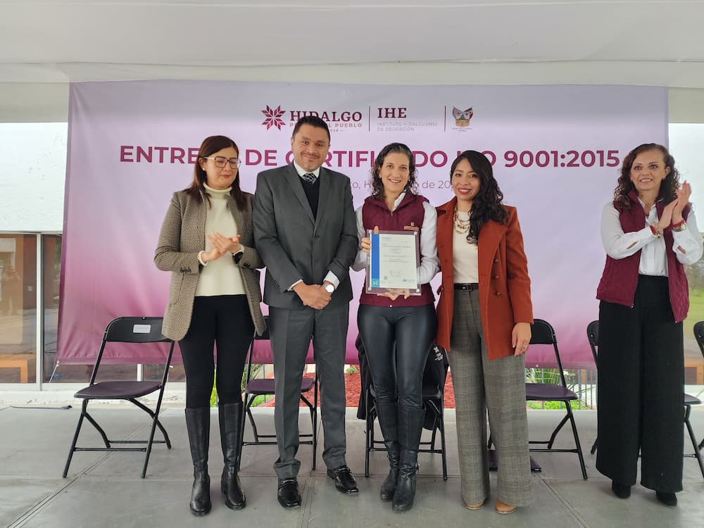 Renueva IHE certificación ISO 9001:2015 en Sistema de Gestión de Calidad
