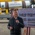 Gobierno de Hidalgo recibe de Pemex planta de asfalto portátil