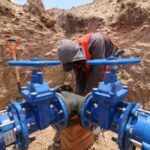 Entra en operación nueva línea de distribución de agua potable, en San Agustín Tlaxiaca