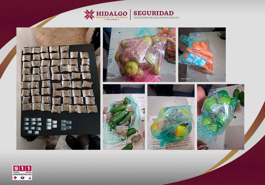 SSPH asegura a mujer que distribuía droga en puesto de mercado