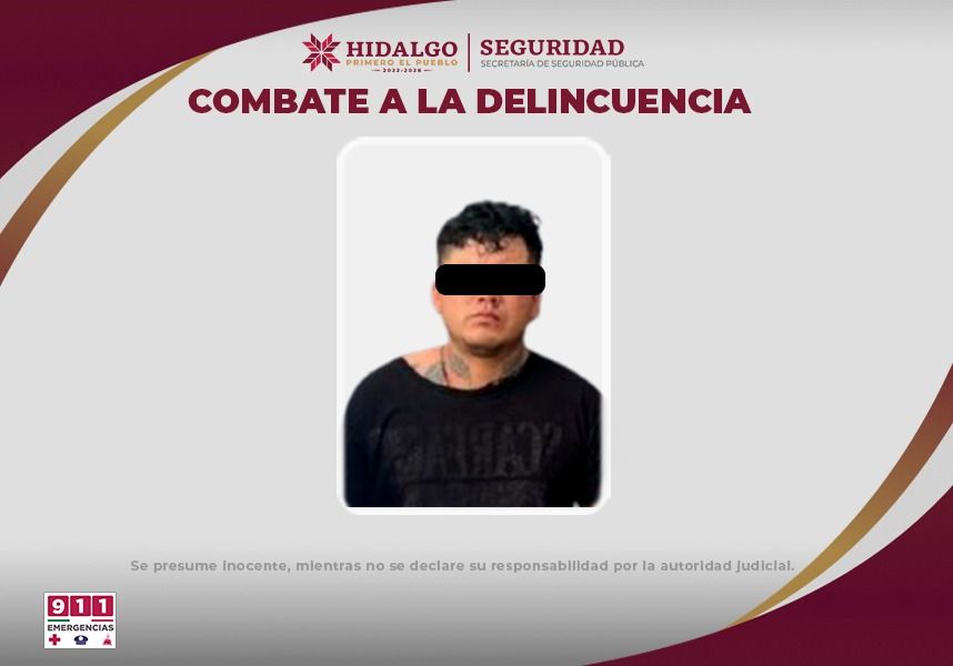 Detienen a sujeto que robó a varios autos en Pachuca