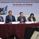Instalan Comité Promotor de Inversiones en Hidalgo para fortalecer los Polos de Desarrollo Económico