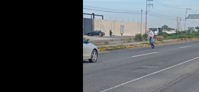 Hombre muere atropellado en la Pachuca-Sahagún; corría entre los autos