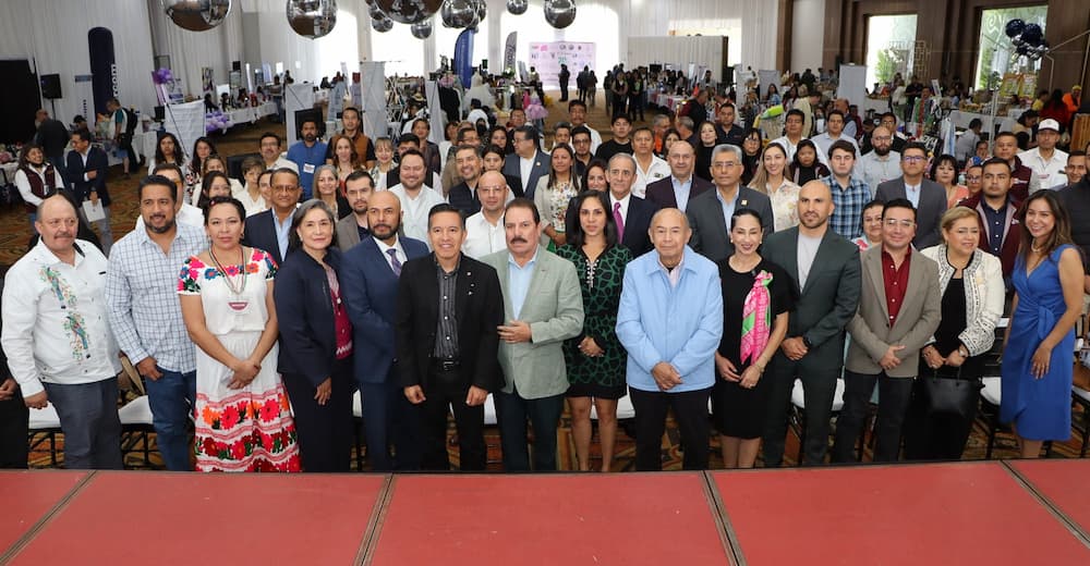 Participan 140 mipymes en la Expo Proveeduría de Productos Hidalguenses 2025