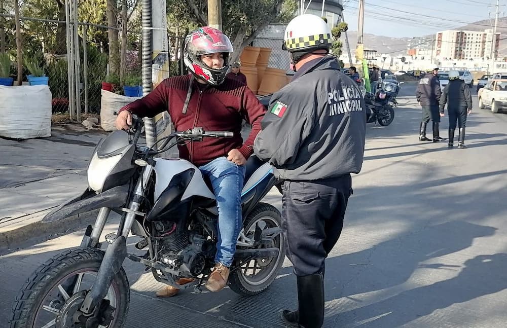 Operativo Moto Segura refuerza recuperación de vehículos robados en Pachuca