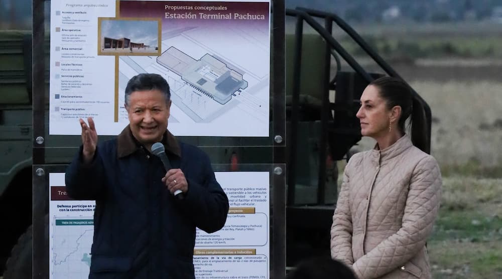 Lanzan licitación de tren CDMX–Pachuca, impulsado por Julio Menchaca