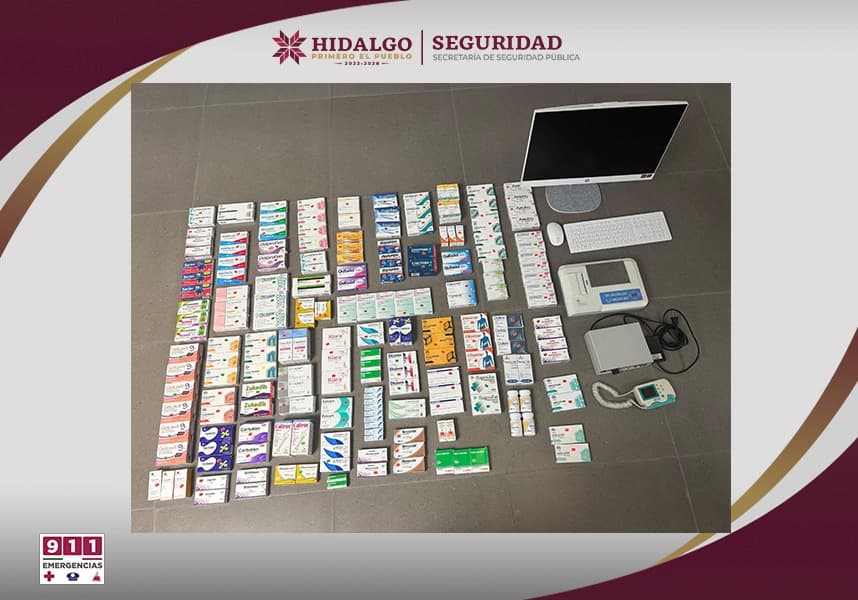 Policía Estatal detiene a presuntos responsables de robo a consultorios médicos