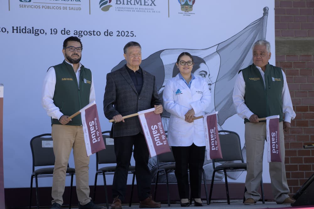 Arrancan en Hidalgo las Rutas de la Salud