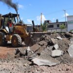 SIPDUS ejecuta trabajos en Avenida Universidad y Bulevar Felipe Ángeles