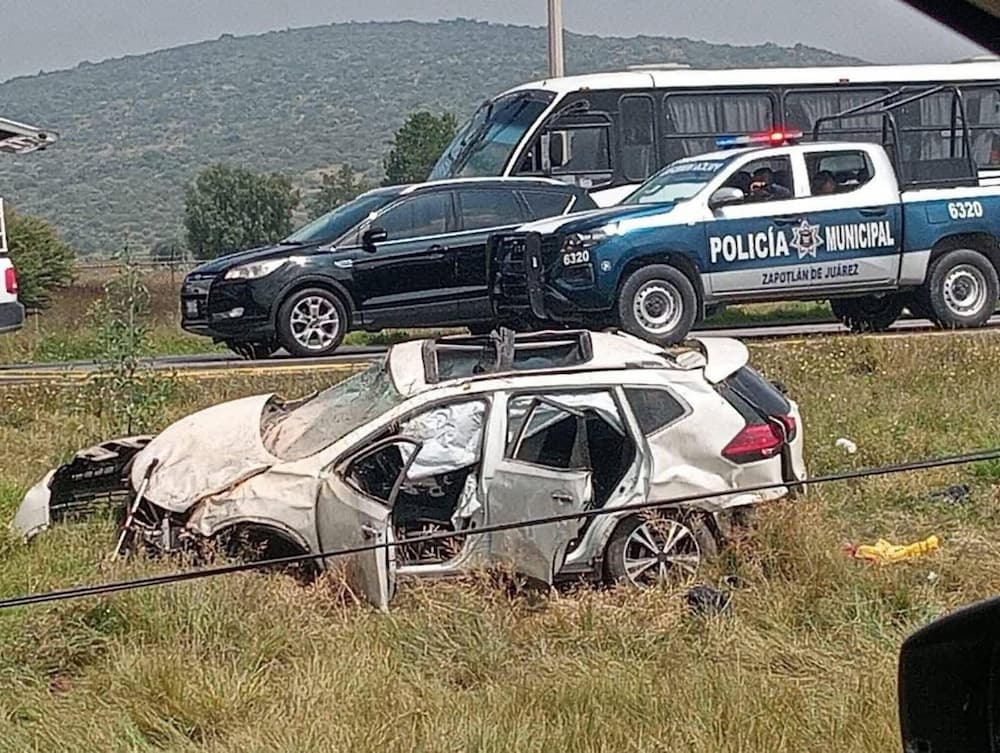 Fallece colaborador de secretaria federal tras accidente en la México-Pachuca