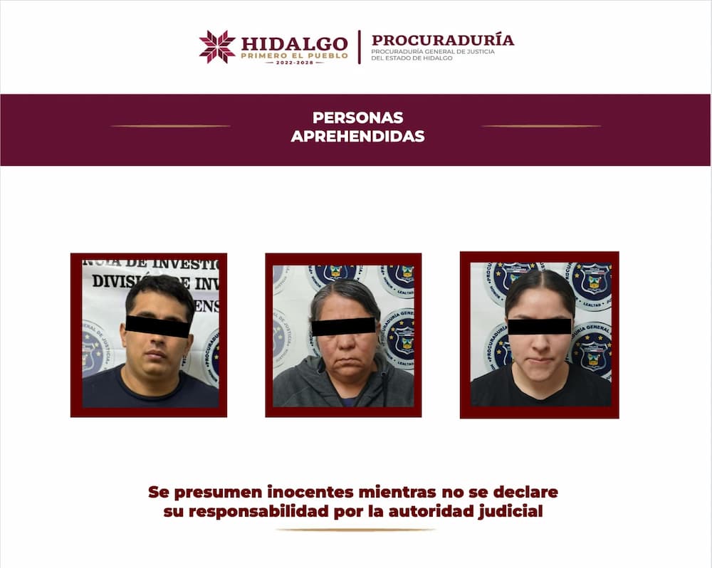 Detienen en Pachuca a objetivos prioritarios de la CDMX