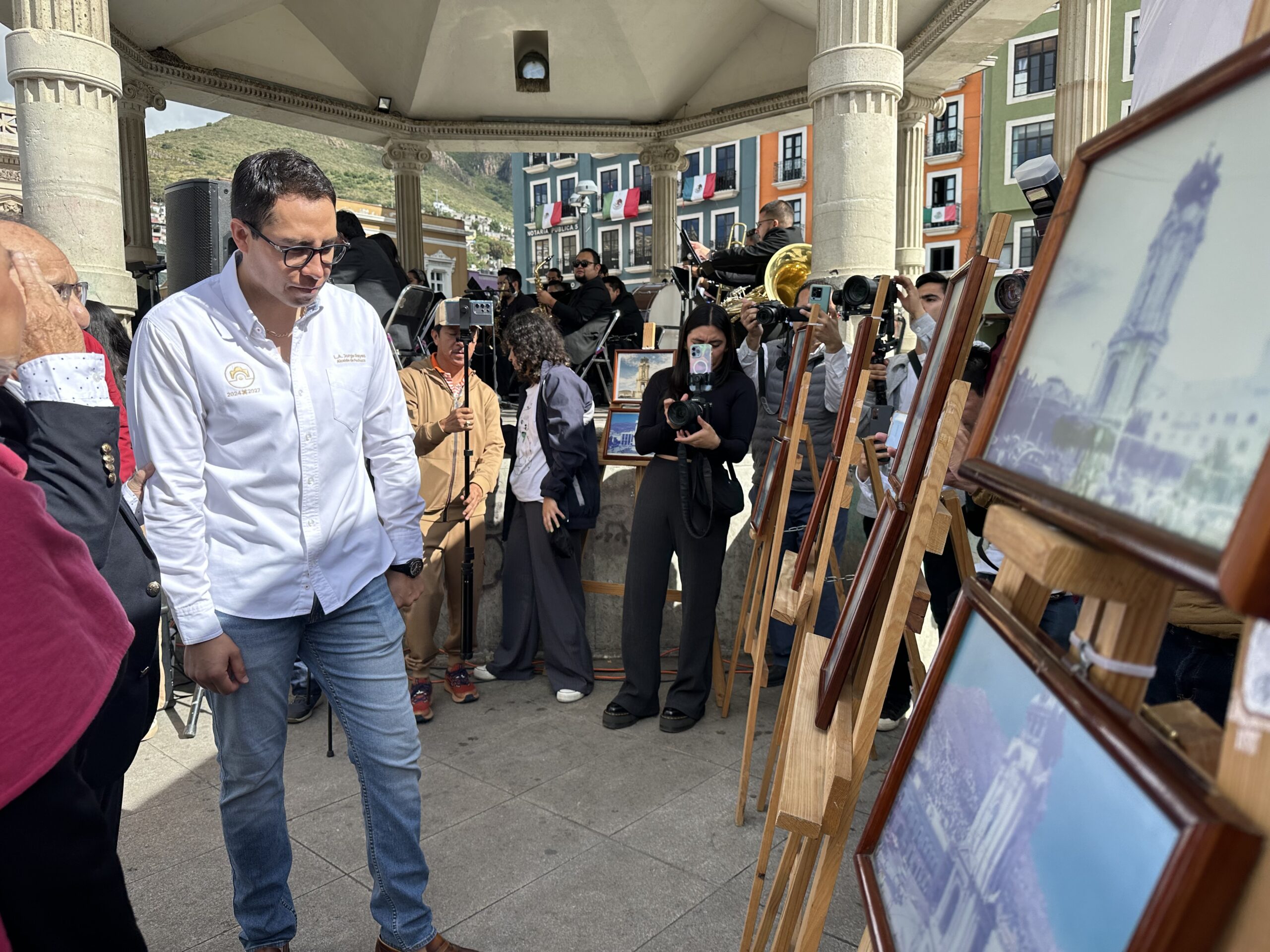 Restauración del Reloj de Pachuca ya está en marcha: Jorge Reyes