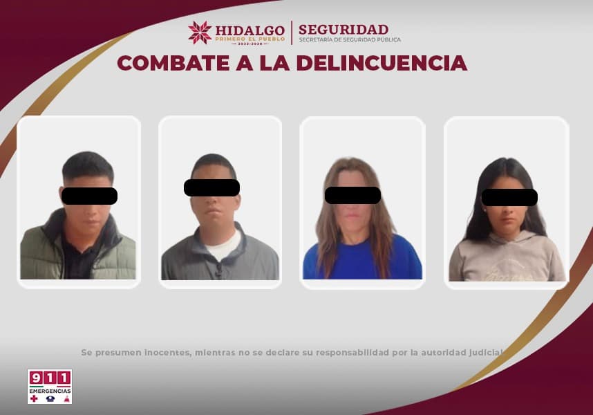 Detienen banda de extranjeros dedicados al robo y extorsión en La Reforma