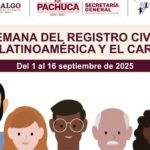 Pachuca se suma a la Semana del Registro Civil 2025