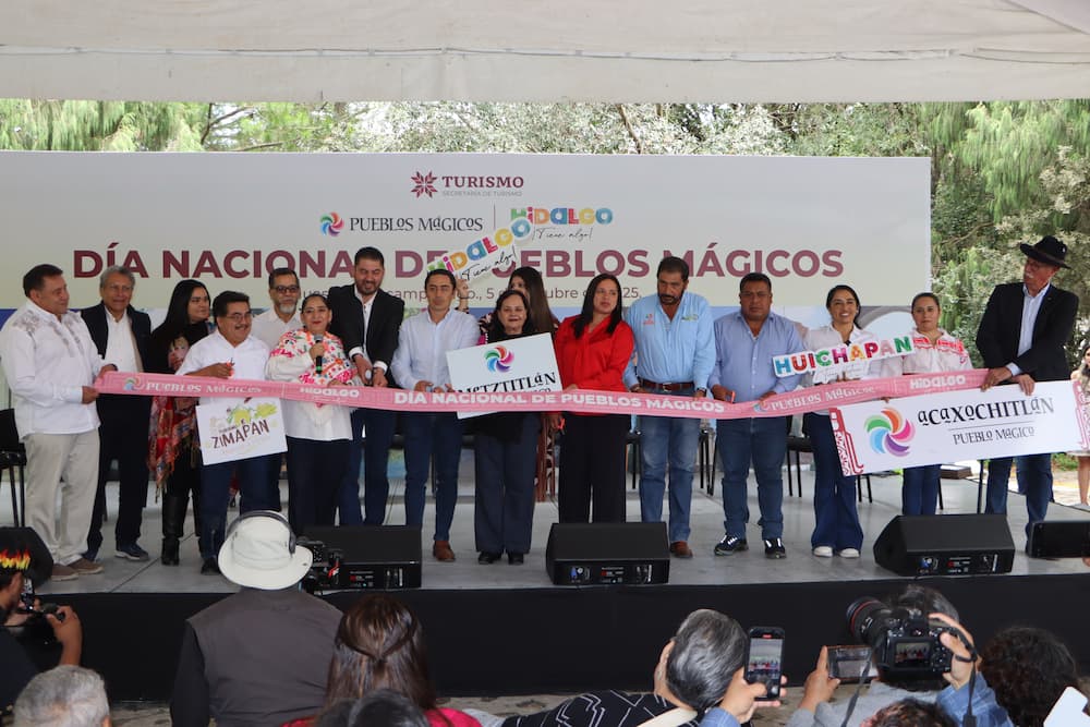 Hidalgo conmemora el día Nacional de Pueblos Mágicos y fortalece su liderazgo turístico con visión transformadora