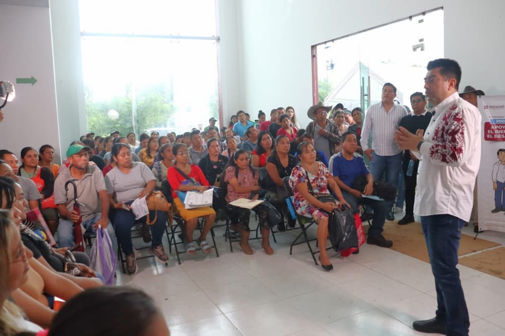 Adelantan entrega de Programas de Bienestar a afectados de Hidalgo