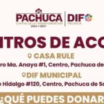 Ayuntamiento de Pachuca recibe víveres para apoyo a afectados por lluvias