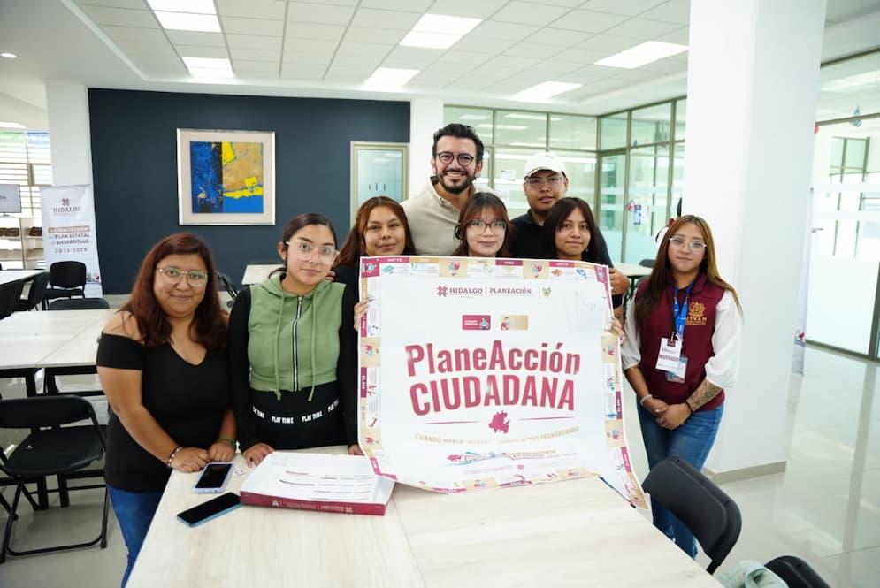 Jóvenes de Tizayuca aportan su visión para la actualización del Plan Estatal de Desarrollo 2025–2028