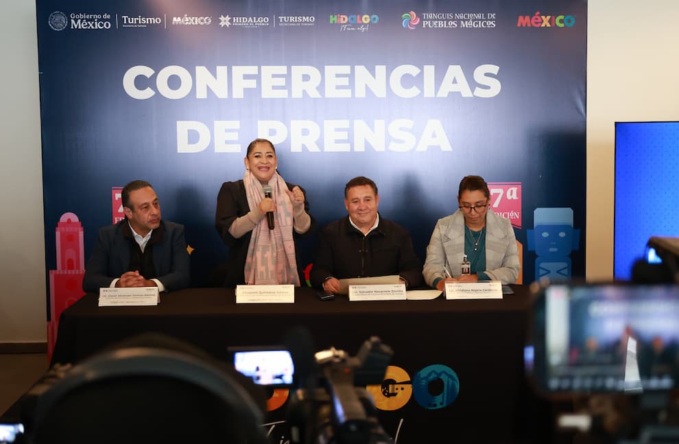 Todo listo para el Séptimo Tianguis Nacional de Pueblos Mágicos en Hidalgo