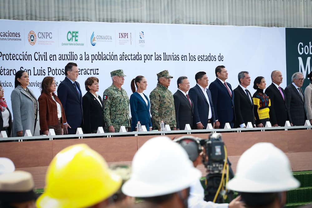 Hidalgo reafirma su gratitud al Ejército y la Marina por su labor en la atención de emergencias