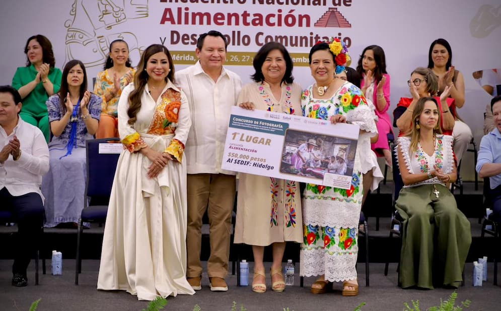 Hidalgo participa en Encuentro Nacional de Alimentación en Yucatán