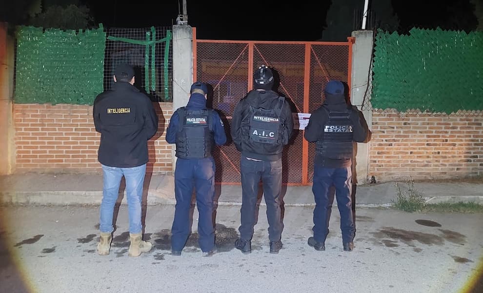 SSPH desmantela puntos de venta de droga en Mixquiahuala y Progreso