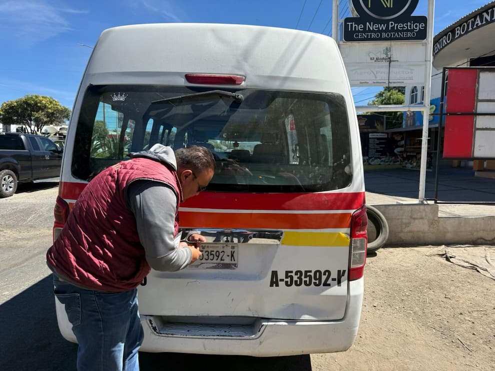 Refuerza Semot vigilancia y supervisión del transporte público en Hidalgo