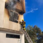 Bomberos de Pachuca controlan incendio en domicilio de La Loma