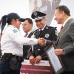 Julio Menchaca refuerza la seguridad y reconoce a policías de Hidalgo