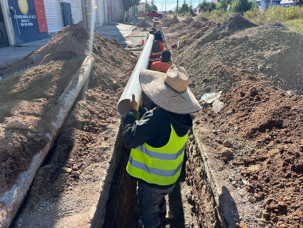 Caasim pone en operación nuevas líneas para distribución de agua potable