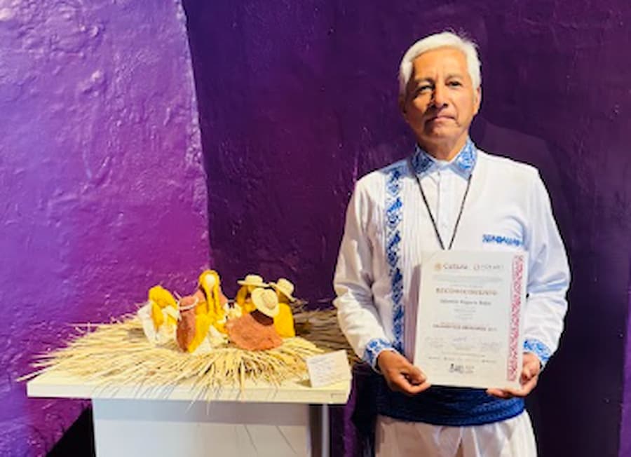 Hidalguense gana primer lugar en Concurso Nacional de Nacimientos